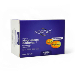 Noreac Magnezyum Kompleks + Vitamin B6 60 Tablet - Noreac