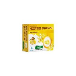 Nortis Drops Bal Limon Aromalı 18 li - Nortis