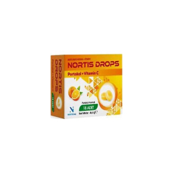 Nortis Drops Portakal Vitamin C 18 li - Nortis