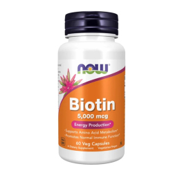 Now Foods Biotin 5000 mcg 60 Kapsül - Now Foods