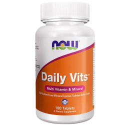 Now Foods Daily Vits Multivitamin and Mineral 100 Tablets - Now Foods