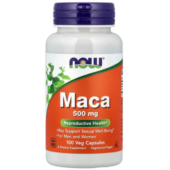  Now Foods Maca 500 mg 100 Capsules - 1