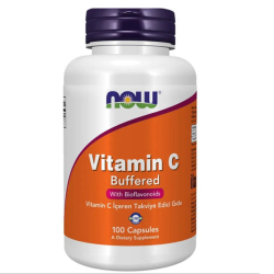 Now Foods Vitamin C Buffered 500 mg 100 Capsules - Now Foods