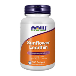 Now Sunflower Lecithin 1200 mg 100 Softgel - Now Foods