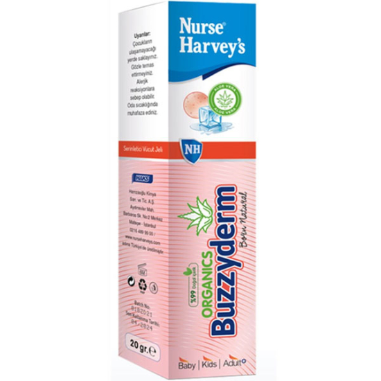 Nurse Harveys Organics Buzzyderm 20 ML - 1