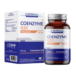 Nutrafarm Coenzyme Q10 100mg 60 Bitkisel Kapsül - Nutrafarm