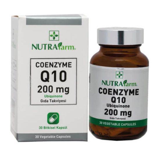  Nutrafarm Coenzyme Q10 200 mg 30 Kapsül - 1