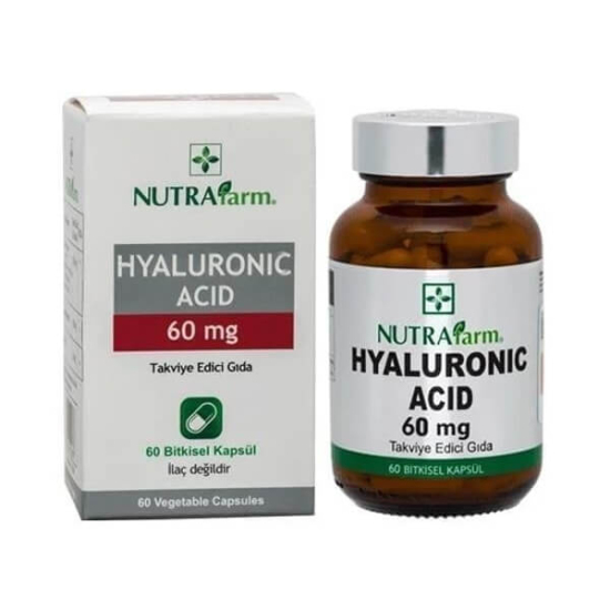  Nutrafarm Hyaluronik Asit 60 mg 60 Kapsül - 1