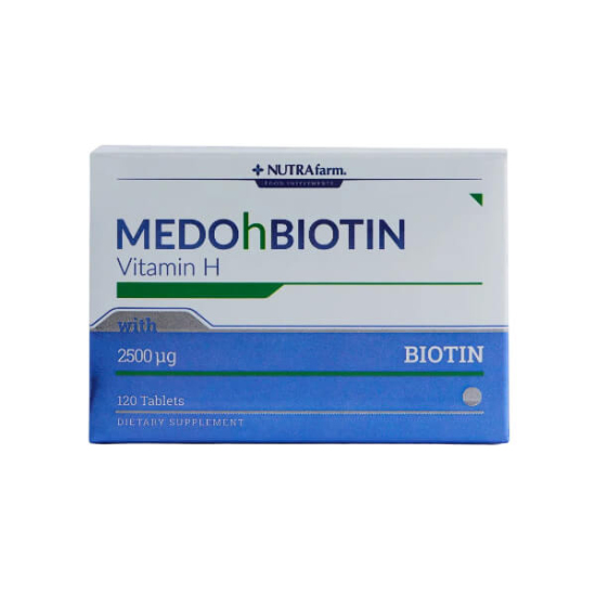 Nutrafarm Medohbiotin 2,5 mg 120 Tablet - 1