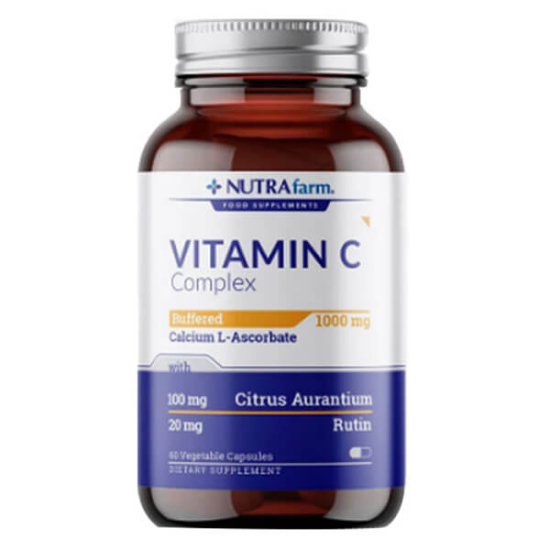  Nutrafarm Vitamin C 1000 mg 60 Bitkisel Kapsül - 1