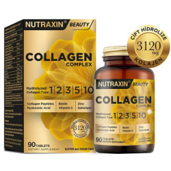 Nutraxin Collagen Complex Tip 1 2 3 5 10 3120 mg 90 Tablet - Nutraxin