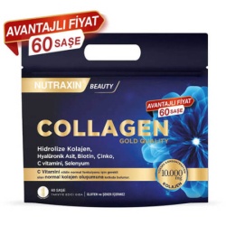 Nutraxin Collagen Gold Quality Hidrolize Kolajen 60 Saşe - Nutraxin