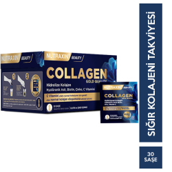 Nutraxin - Nutraxin Collagen Gold Quality Takviye Edici Gıda 30 Saşe Nutraxin - Nutraxin Collagen Gold Quality Takviye Edici Gıda 30 Saşe