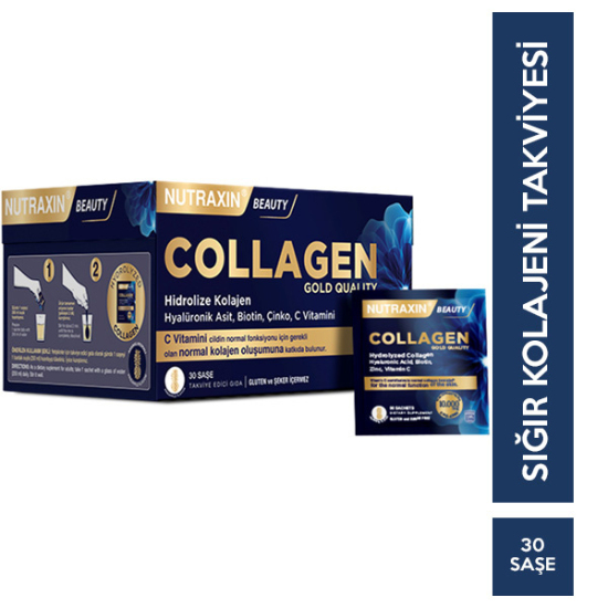 Nutraxin Collagen Gold Quality Takviye Edici Gıda 30 Saşe - 1