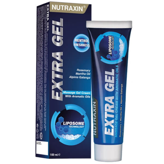 Nutraxin Extra Gel mentollü masaj jeli 100 ml glukozamin HCl kondroitin sülfat nane yağı metil salisilat- 1
