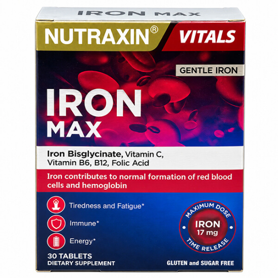 Nutraxin Iron Max 17 mg 30 Tablet - 2