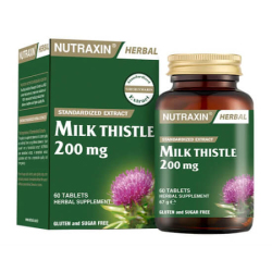 Nutraxin Milk Thistle 200 mg 60 Tablet - Nutraxin