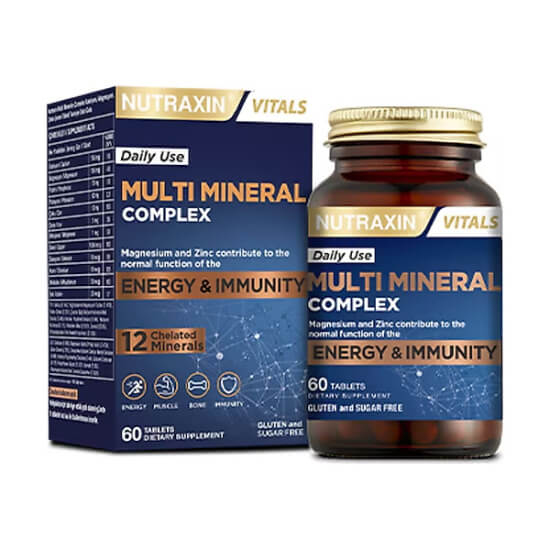  Nutraxin Multi Mineral Complex 60 Tablet - 1