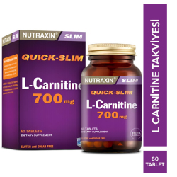 Nutraxin - Nutraxin Quick Slim L Carnitine 700 mg 60 Tablet Nutraxin - Nutraxin Quick Slim L Carnitine 700 mg 60 Tablet