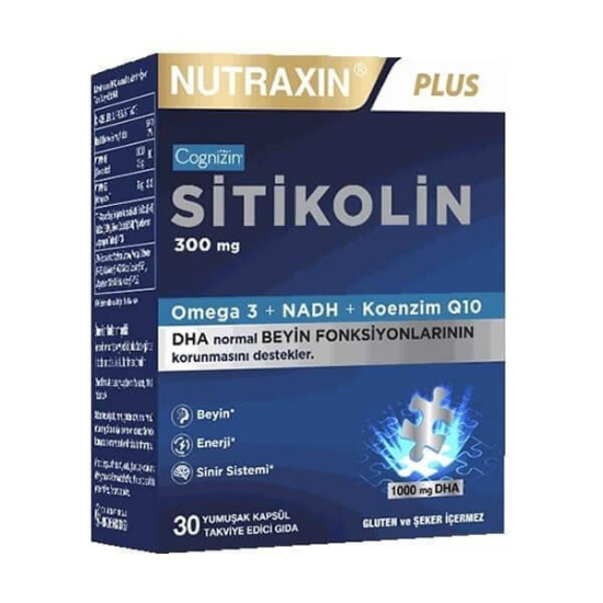  Nutraxin Sitikolin 30 Kapsül - 1