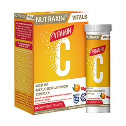 Nutraxin Vitals Vitamin-C 28 Çiğneme Tableti - Nutraxin
