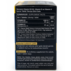 Nutraxin Vitamin D3 K2 1000 IU 120 Tablet - 4