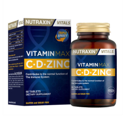 Nutraxin Vitamin Max CD Zınc 60 Tablet - Nutraxin