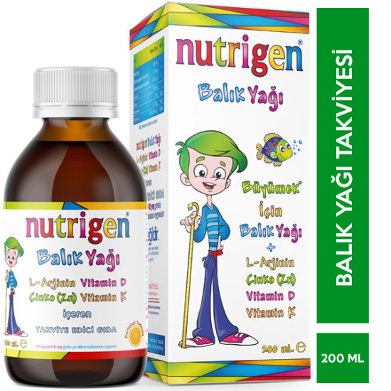 Nutrigen Balık Yağı Şurubu 200 ML - 1
