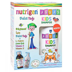 Nutrigen Balık Yağı Şurubu 200 ml + Aquas Kids Şampuan 250 ml Hediyeli - Nutrigen