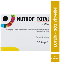 Thea Pharma - Nutrof Total 30 Kapsül Balık Yağı Takviyesi Thea Pharma - Nutrof Total 30 Kapsül Balık Yağı Takviyesi