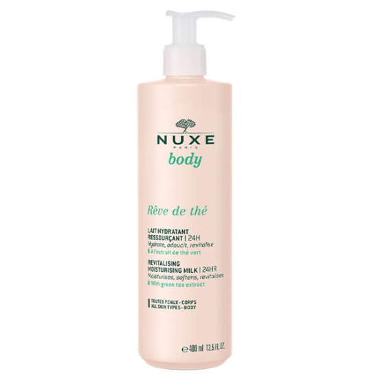 Nuxe Body 24H nemlendirici vücut losyonu 400 ml, badem ve portakal çiçeği özlü, hafif doku, kuru cilt- 1