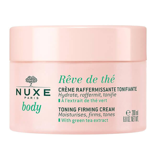 Nuxe Body Reve De The Toning Firming Cream 200 ml vücut kremi sıkılaştırıcı etkili cildi nemlendirip besler temiz kuru cilde uygulanır- 1
