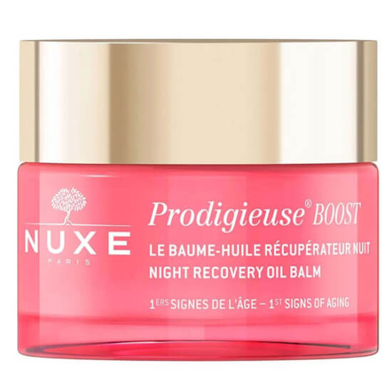 Nuxe Creme Prodigieuse Boost Night Recovery Oil Balm 50 ml nemlendirici gece balsamı yasemin çiçeği kompleksi avustralya fındığı yağı- 1