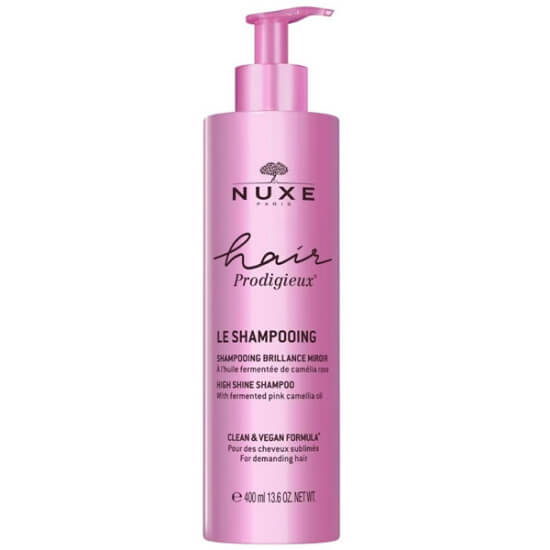 Nuxe Hair Prodigieux Le Shampooing 400 ml yoğun parlaklık veren şampuan, besleyici etki, nazik etki, nem destekli- 1