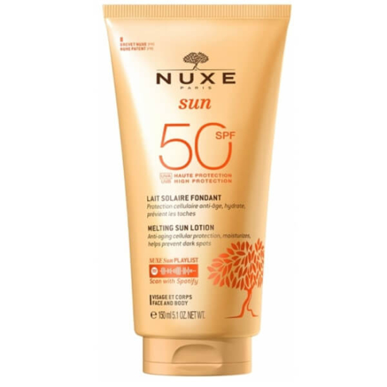  Nuxe Lait Delicieux Güneş Koruyucu Yüz ve Vücut SPF50 150 ml - 1