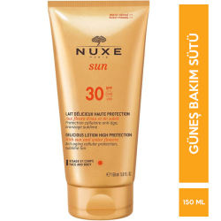 Nuxe - Nuxe Sun Lait Delicieux Hıgh Protection SPF 30 150 ML Güneş Bakım Sütü Nuxe - Nuxe Sun Lait Delicieux Hıgh Protection SPF 30 150 ML Güneş Bakım Sütü