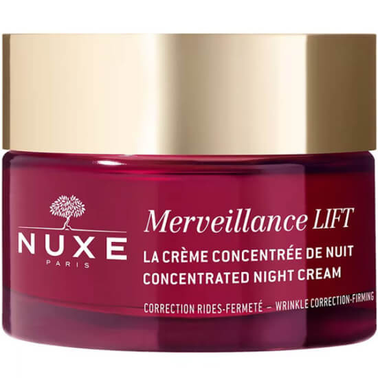 Nuxe Merveillance Lift Concentrated Night Cream 50 ml kırışıklık karşıtı gece kremi güngüzeli çiçeği oleoaktifli- 1