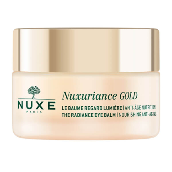 Nuxe Nuxuriance Gold Eye Balm 15 ml göz bakım kremi, safran ve begonvil içerikli yaşlanma karşıtı balsam doku- 1