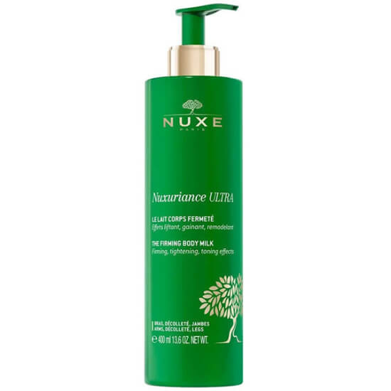 Nuxe Nuxuriance Ultra sıkılaştırıcı vücut sütü 400 ml pompalı şişe, %96 doğal türevli içerik, sıkı görünüm desteği- 1