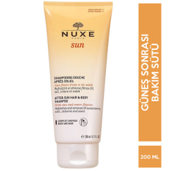 Nuxe - Nuxe Sun Shampoing Douche 200 ML Güneş Sonrası Şampuan Nuxe - Nuxe Sun Shampoing Douche 200 ML Güneş Sonrası Şampuan