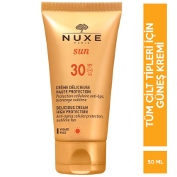 Nuxe - Nuxe Sun Delicious Cream Hıgh Protection SPF 30 50 ML Güneş Kremi Nuxe - Nuxe Sun Delicious Cream Hıgh Protection SPF 30 50 ML Güneş Kremi