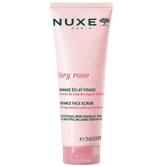 Nuxe Very Rose Peeling 75 ml yüz peelingi cilt temizleyici jel, gül suyu özlü, arındırıcı ve pürüzsüzleştirici bakım- 1