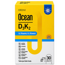 Ocean D3K2 Damla 30 ml - Orzax