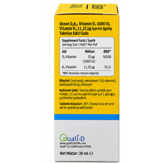 Ocean D3K2 Damla 30 ml - 2