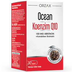 Orzax - Orzax Ocean Koenzım Q10 30 Kapsül Orzax - Orzax Ocean Koenzım Q10 30 Kapsül