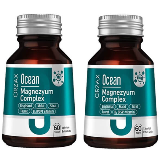 Ocean Magnezyum Complex 60 Tablet x 2 Adet - 1