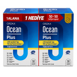 Ocean Plus Omega 3 1200 Mg 100 Soft Jel - Orzax