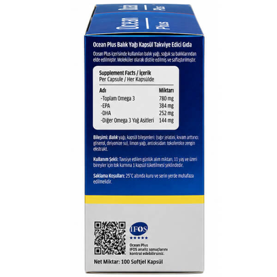 Ocean Plus Omega 3 1200 Mg 100 Soft Jel - 3