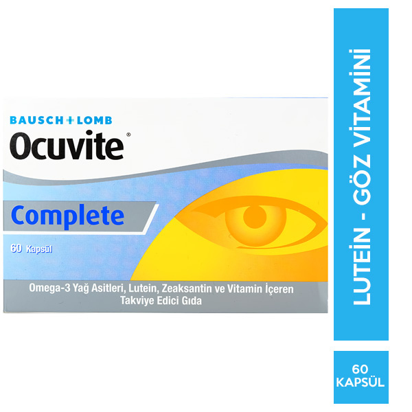 Ocuvite Complete 60 Kapsül Lutein Takviyesi Narecza