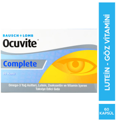 Ocuvite Complete - Ocuvite Complete 60 Kapsül Lutein Göz Vitamini Ocuvite Complete - Ocuvite Complete 60 Kapsül Lutein Göz Vitamini